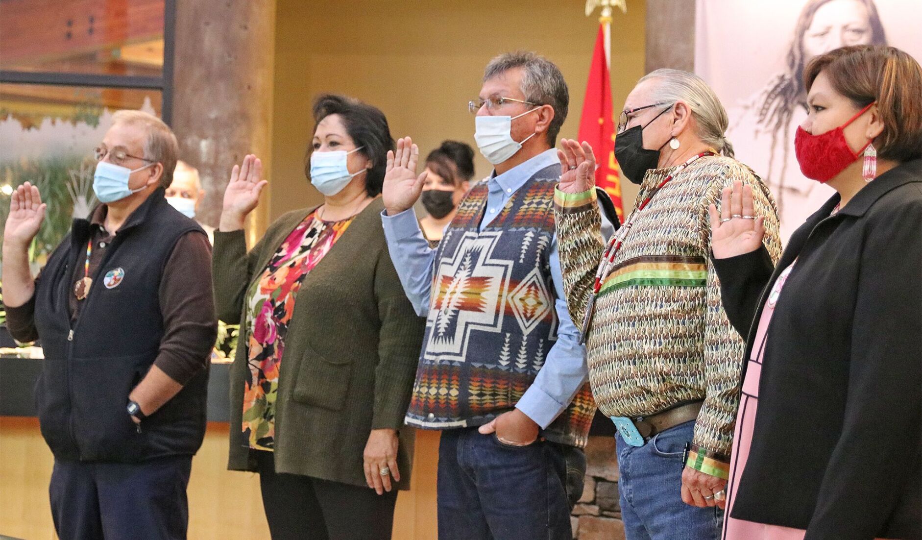 The winners of the 2021 Tribal Council election